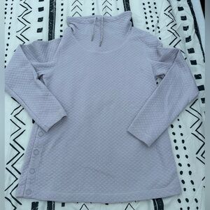 L.L. Bean Lavender Quilted Top